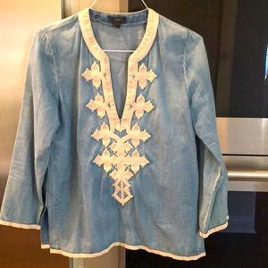 J.crew denim tunic
